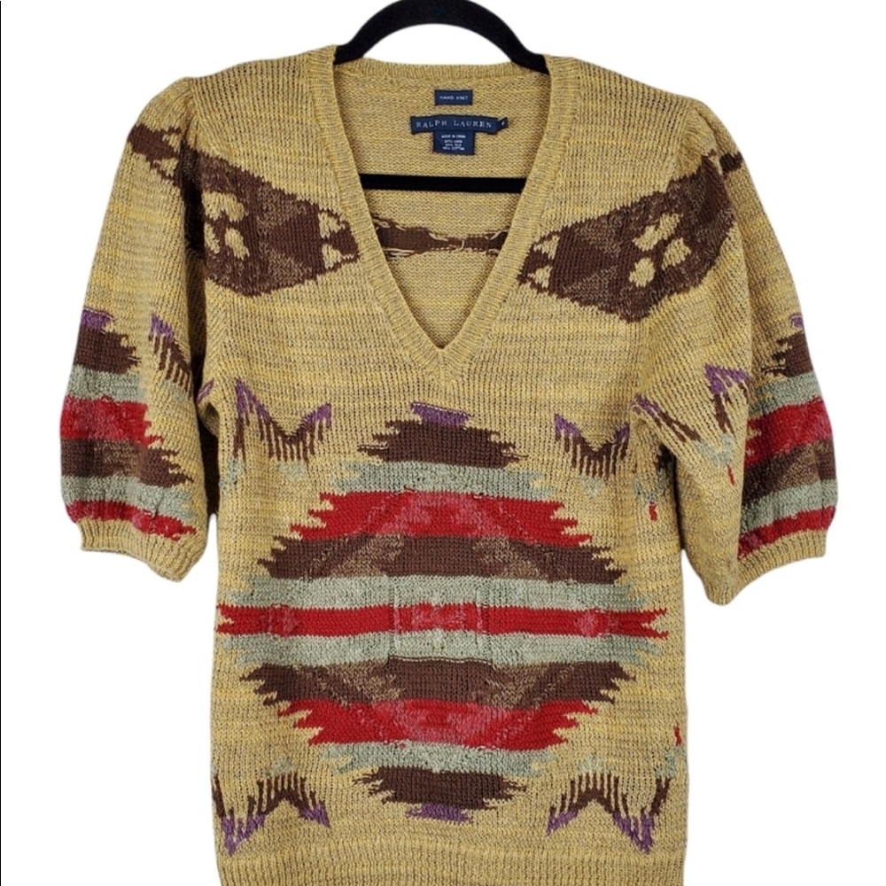 Ralph Lauren hand knit sweater
